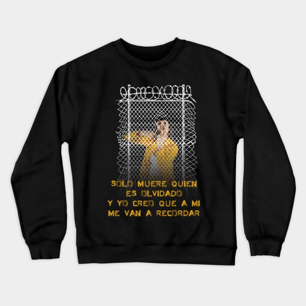 Zulema Zahir's Spanish Quote Crewneck Sweatshirt by Raimondi